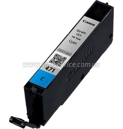  Canon CLI-471C PIXMA MG5740/ MG6840 Cyan (0401C001)