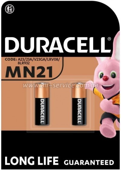 Duracell MN21 / A23 12V * 2 (5007812)