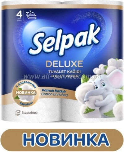   Selpak Deluxe Cotton Enriched 3  4  (8690530046566)