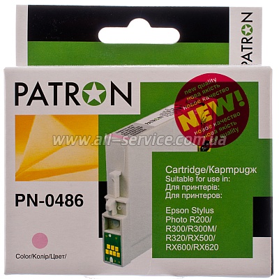  EPSON T048640 (PN-0486) LIGHT MAGENTA PATRON