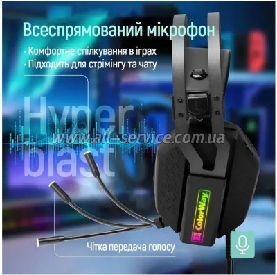 �������� ColorWay Hyperblast RGB Black (CW-HPG05BK)