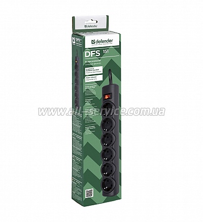   DEFENDER DFS 151 1.8m 6  black (99494)