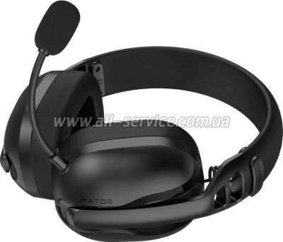  Hator Hyrpunk 3 Wireless Hi-Res SyncHUB connection Black (ESH15)