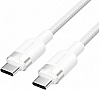 ���� ������ USB-C to USB-C 1.0m 60W aluminum alloy white Vention (TRDWF)