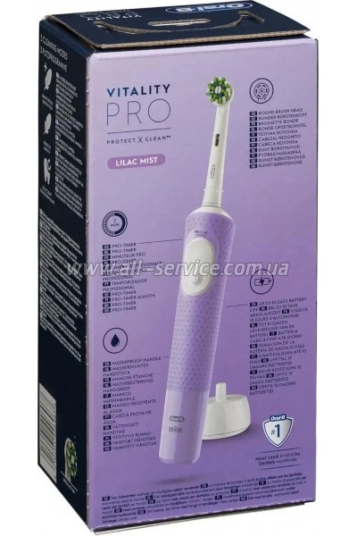 ������������� ������ ����� Oral-B Vitality D103.413.3 Protect x clean ���� 3708 Lilac Mist (4210201427025)