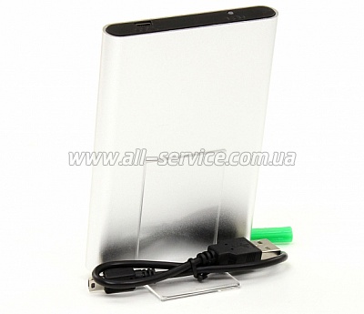  ProLogix   SATA HDD 2.5", USB 2.0, Silver (BS-U25F)
