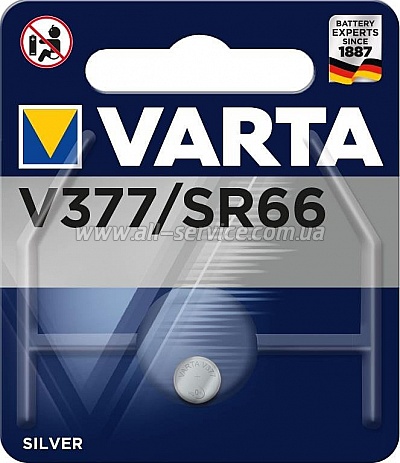  Varta V 377 WATCH (00377101401)