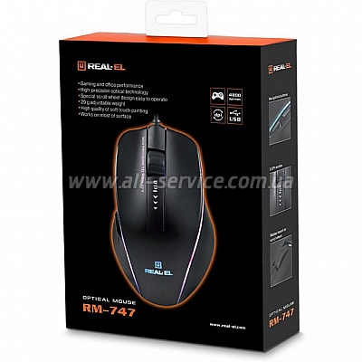  REAL-EL RM-747 Black