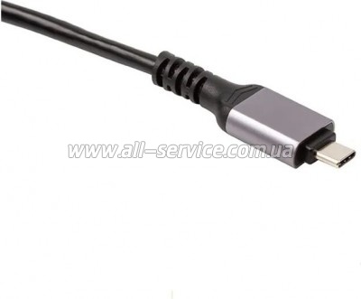 ���� ������ USB-C to RJ45 Ethernet 1.0m PowerPlant (CA914913)