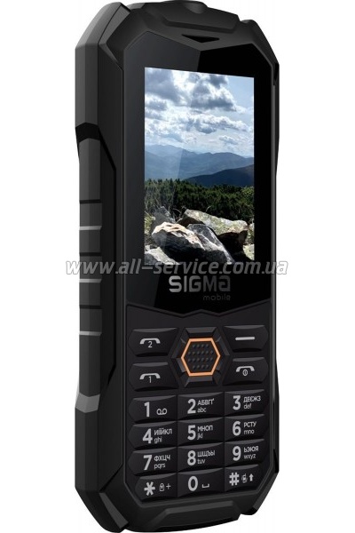   Sigma X-treme PV68 Black Orange (4827798738221)