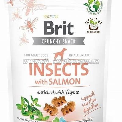    Brit Care Dog Crunchy Cracker Insects ,    200  (8595602551491)