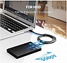 ���� ������ USB 3.0 AM to USB-C 1.0m US184 Black Ugreen (20882)
