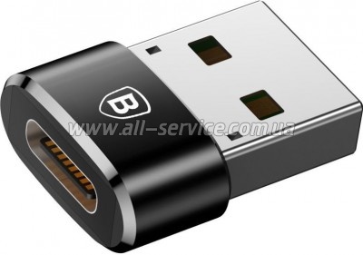 ������� USB 2.0 AF to USB-C black Baseus (CAAOTG-01)