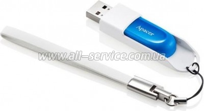  Apacer 64GB AH23A White USB 2.0 (AP64GAH23AW-1)