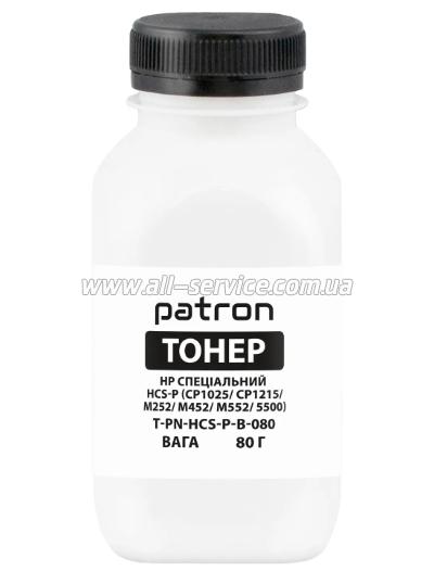  Patron HP CLJ CP1025/ CP1215/ M252/ M452/ M552/ 5500  80 Black (PN-HCS-P-B-080)