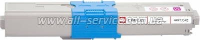 �����-�������� BASF OKI C301/ C321/ MC332/ MC342 ������ 44973542 Magenta (BASF-KT-44973542)