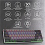  GamePro MK122R Red Swich Low Profile Wireless Dark Gray (MK122R)