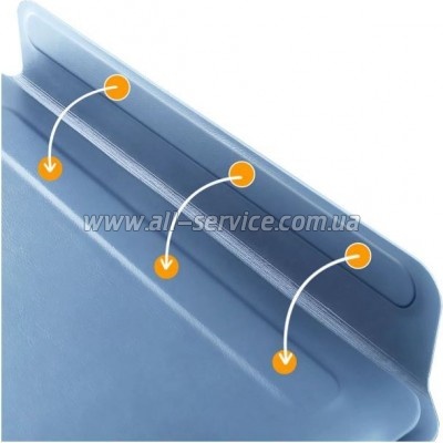 ����� ��� �������� BeCover 12" MacBook ECO Leather Deep Blue (709689)