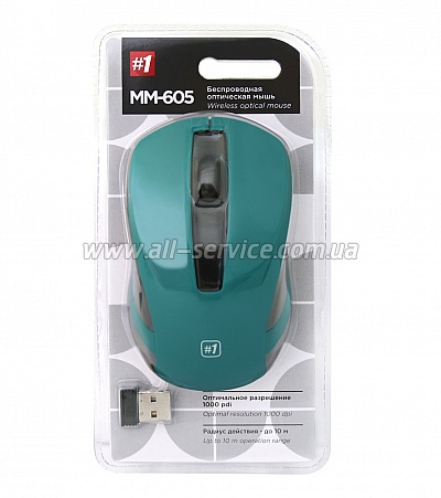  DEFENDER MM-605 Wireless green (52607)