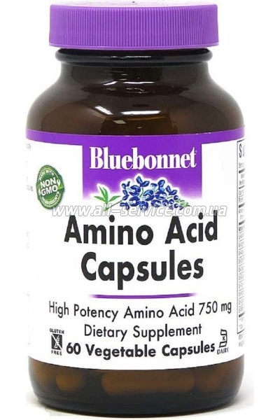  Bluebonnet Nutrition   750 , Amino Acid, 60  (BLB0010)