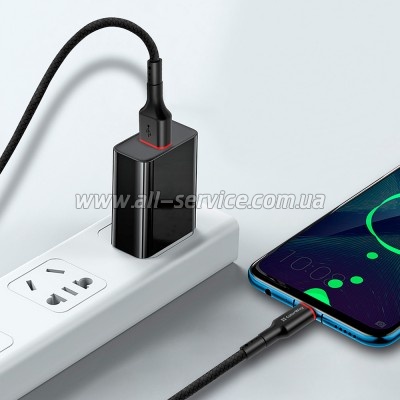 ���� ������ ColorWay USB-C to USB-C 1.0m 2.4� black (CW-CBUC064-BK)