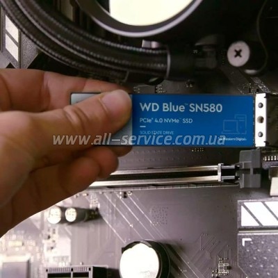  SSD M.2 2280 1TB SN580 Blue WD (WDS100T3B0E)