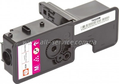 �����-�������� BASF Kyocera M5521/ P5021/ TK-5220M ������ 1T02R9BNL1 Magenta (BASF-KT-1T02R9BNL1)