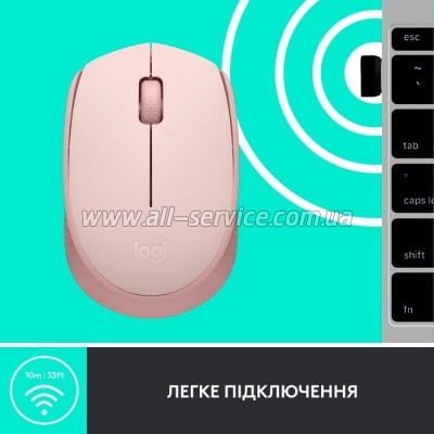  Logitech M171 Rose (910-006865)