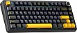  Aula F75 Gasket Greywood V3 switch Hot-Swap PBT Wireless/Bluetooth/USB Black (6948391208626)