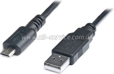 ���� ������ USB 2.0 AM to Micro 5P 2.0m Pro black REAL-EL (EL123500025)