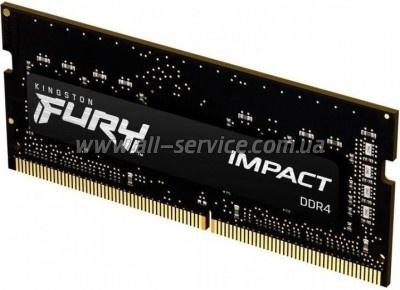 ������ ������ ��� �������� SoDIMM DDR4 16GB 3200 MHz Impact Kingston Fury (ex.HyperX) (KF432S20IB/16)