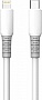 ���� ������ USB-C to Lightning 1.0m PD30W liquid silicone white ColorWay (CW-CBPDCL093-WT)