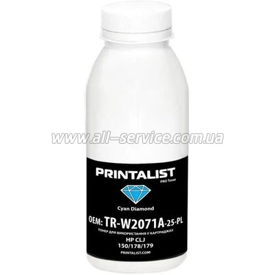  PRINTALIST HP CLJ 150/ 178/ 179  25 Cyan (TR-W2071A-25-PL)