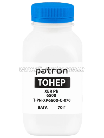 Тонер Patron Xerox Phaser 6600/ 106R02233 cyan бутль 70г (PN-XP6600-C-070) Тонер Patron Xerox Phaser 6600/ 106R02233 cyan бутль 70г (PN-XP6600-C-070)