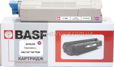  BASF OKI MC760/ MC770/ MC780  45396302 Magenta (BASF-KT-45396302)