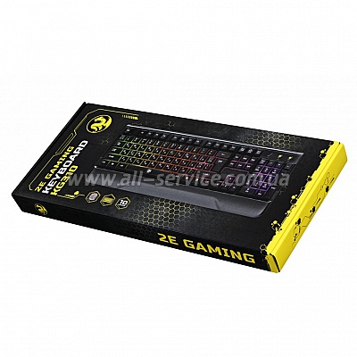  2E KG310 LED USB Black Ukr (2E-KG310UB)