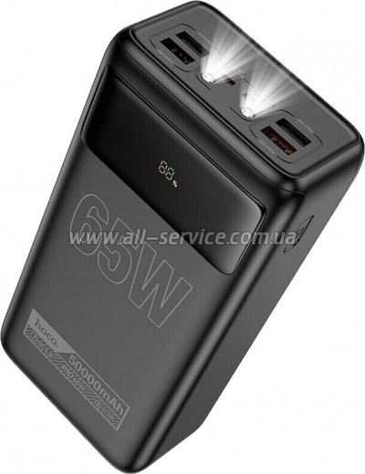 ������� ������������� HOCO 50000mAh Apollo PD 65W Black (DB81A / 714725)