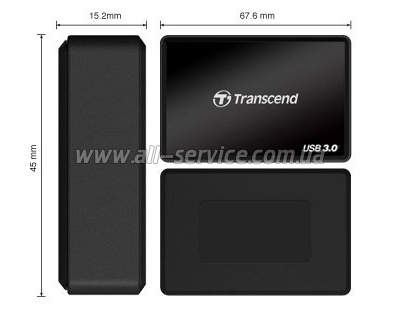  Transcend USB 3.0 CFast (TS-RDF2) Black