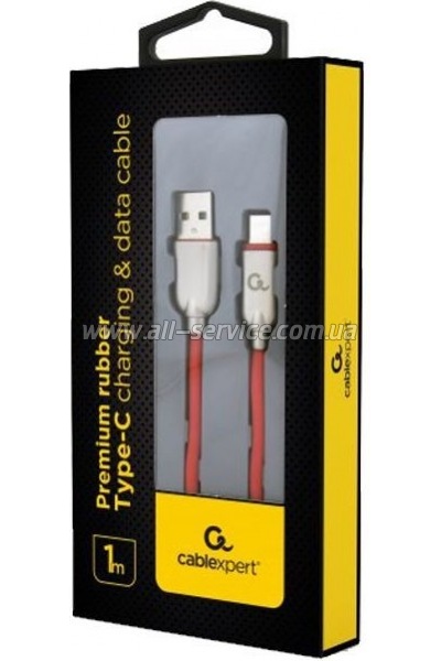 ���� ������ USB 2.0 AM to USB-C 1.0m Cablexpert (CC-USB2R-AMCM-1M-R)