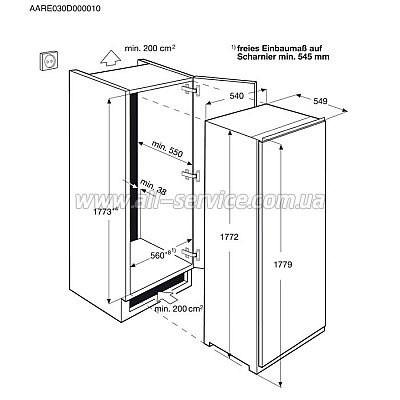  ELECTROLUX ERN93213AW
