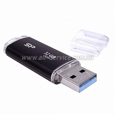  Silicon Power 64GB USB 3.0 Blaze B02 Black (SP064GBUF3B02V1K)