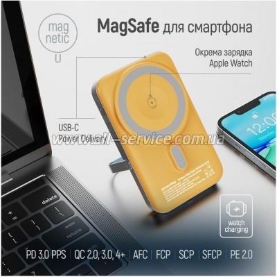 ������� ������������� ColorWay 10000mAh PD 22.5W (CW-PB100LPA2Y-WPDD)