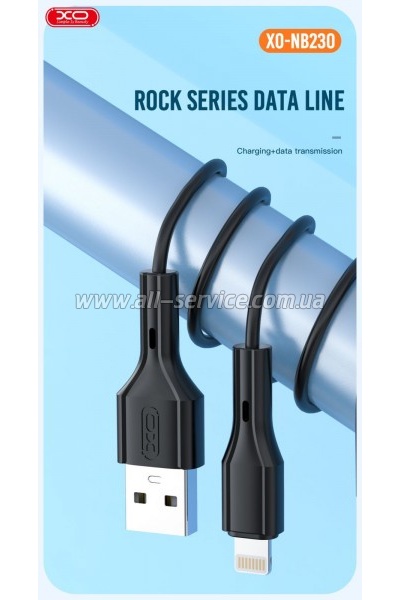 ���� ������ USB 2.0 AM to USB-C 1.0m white XO (NB230_C_White)