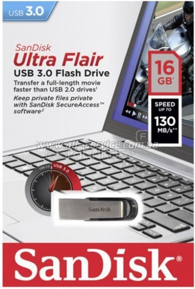  16GB SanDisk Flair (SDCZ73-016G-G46)