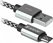 Дата кабель USB 2.0 AM to Micro 5P 1.0m USB08-03T PRO white Defender (87803) Дата кабель USB 2.0 AM to Micro 5P 1.0m USB08-03T PRO white Defender (87803)