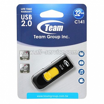  16GB TEAM GROUP USB 2.0 C141 Blue (TC14116GL01)
