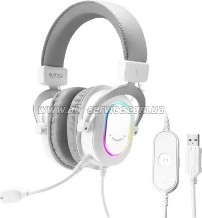 �������� Fifine H6 RGB 7.1 White (H6W)