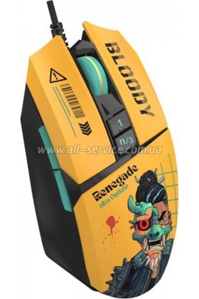 ����� A4Tech W63 Max USB Renegade Sunset (4711422003642)
