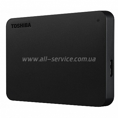  Toshiba 2.5" USB 3.0 4TB Canvio Basics Black (HDTB440EK3CA)