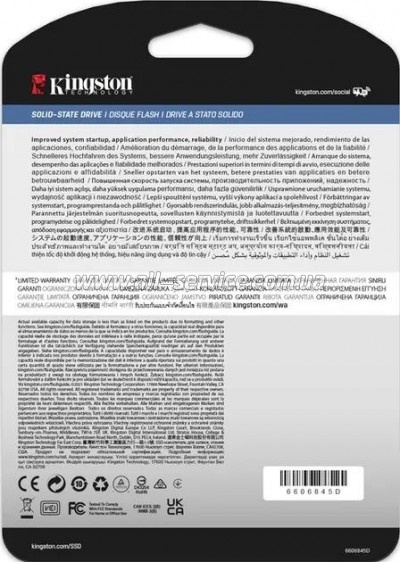  SSD 2.5" 480GB Kingston (SEDC600M/480G)